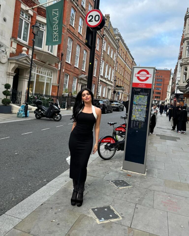 ⁦فساتين سهرة ميد ب ثلاث الون⁩ - الصورة ⁦8⁩