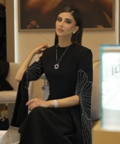 فساتين سهرة لون اسود جميلة
