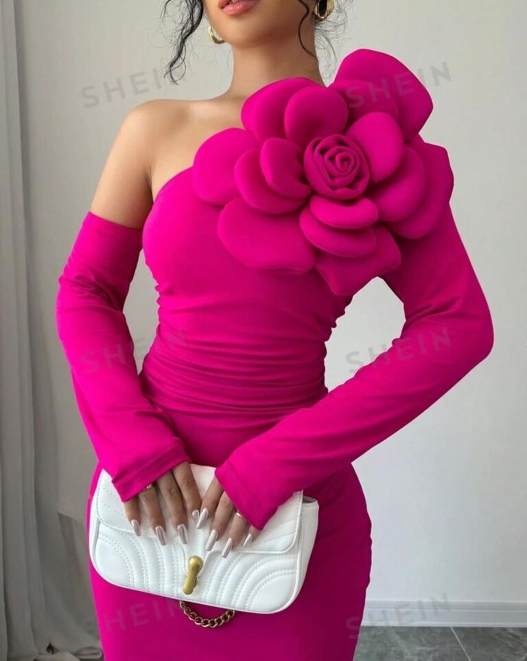 ⁦فساتين سهرة فوشيا⁩ - الصورة ⁦5⁩