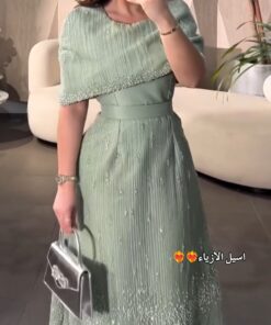 فستان سهرة مكيادو