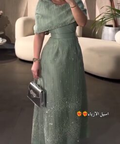 فستان سهرة مكيادو