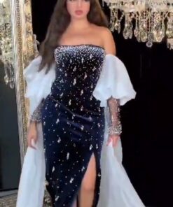 فساتين قطيفة
