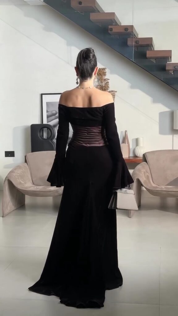 ⁦فساتين سهرة مخمل⁩ - الصورة ⁦7⁩