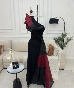 فستان سهرة لون اسود