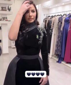فساتين سهرة مخمل