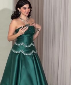 Alternative view of فستان سهرة لون اخضر