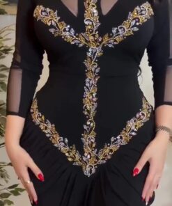 فستان سهرة اسود