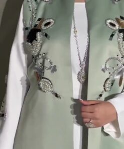 فستان سهرة مكيادو قطعتين