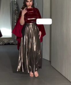فستان سهرة طويل