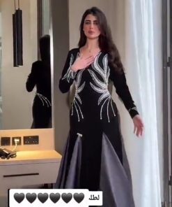 فستان مناسب طويل