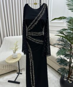 فستان سهرة لون اسود