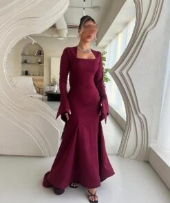 فساتين سهرة طويلة