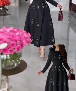 فساتين سهرة لون أسود