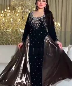 فستان سهرة لون اسود