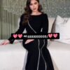 فساتين سهرة لون اسود