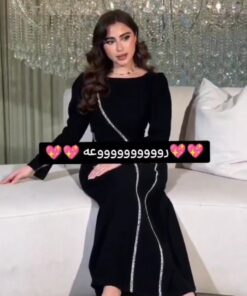 فساتين سهرة لون اسود