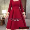 فستان سهرة لون أحمر