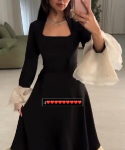 فساتين لون اسود