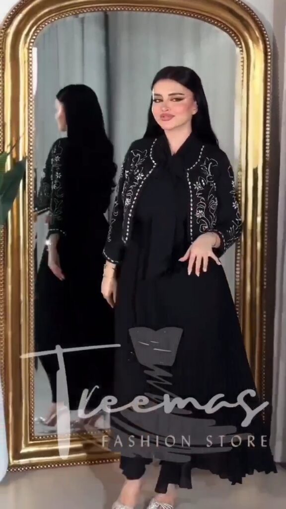 فستان سهرة لون اسود