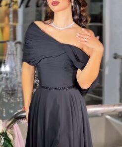 فساتين سهرة لون أسود