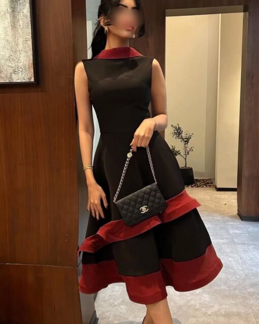 فستان سهرة لون اسود