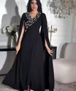 فستان سهرة لون أسود