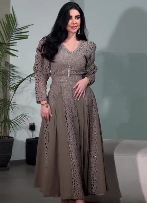 فستان سهرة طويل