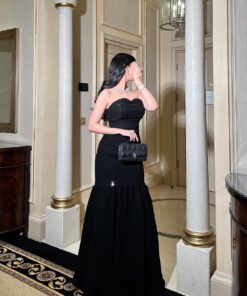 فستان سهرة لون اسود