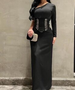 فساتين سهرة لون أسود