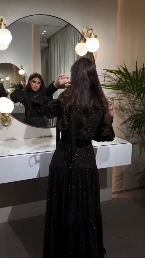 ⁦فستان سهرة ترتر⁩ - الصورة ⁦3⁩