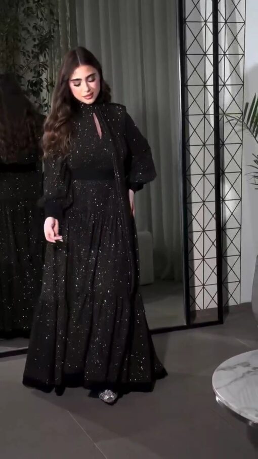 ⁦فستان سهرة ترتر⁩ - الصورة ⁦2⁩