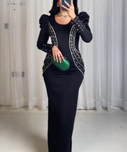 فستان سهرة فخم جميل
