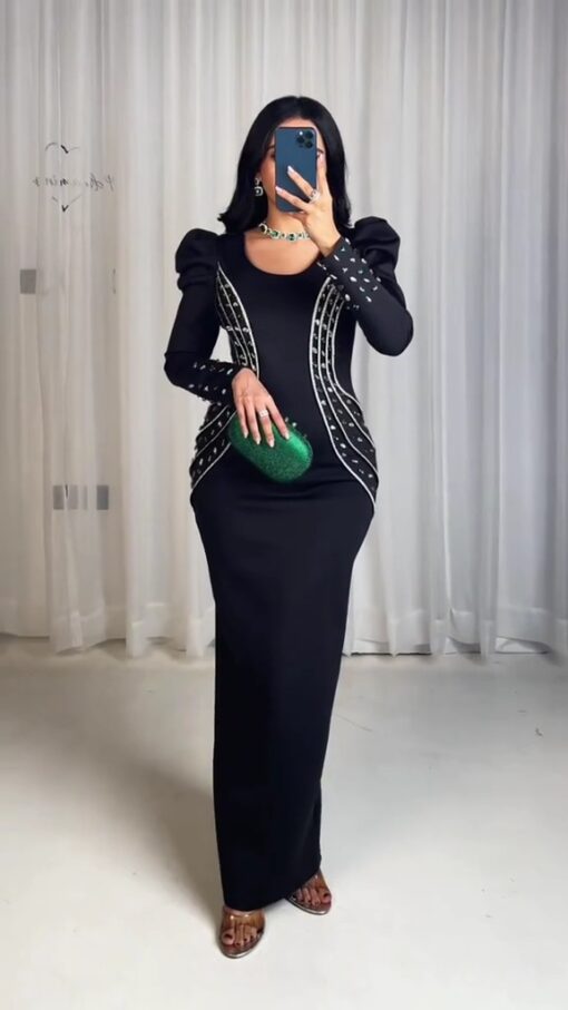 فستان سهرة فخم جميل