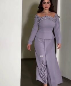 فستان سهرة فخم وأنيق