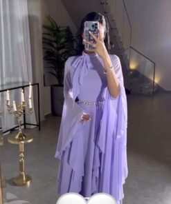 فساتين سهرة ناعمة