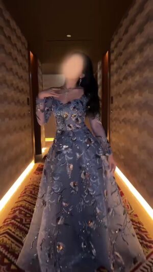 ⁦فساتين سهرة تتطريز راقي⁩ - الصورة ⁦10⁩