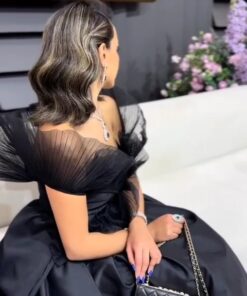 فستان سهرة لون اسود