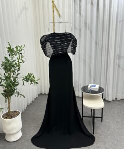 Alternative view of فستان سهرة لون أسود