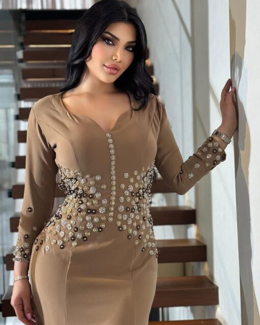 ⁦فستان سهرة طويل⁩ - الصورة ⁦4⁩
