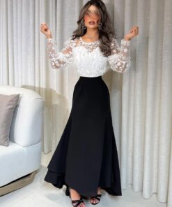 سهرة بأكمام طويلة