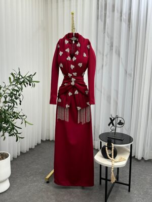 ⁦فساتين سهرة طويلة فخمة 2025⁩ - الصورة ⁦3⁩
