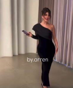 فستان سهرة لون اسود