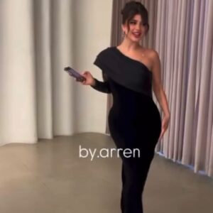 فستان سهرة لون اسود