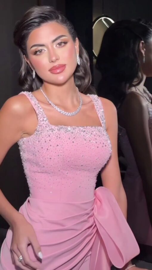 ⁦فستان سهرة ناعم⁩ - الصورة ⁦2⁩