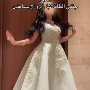 فستان سهرة منفوش