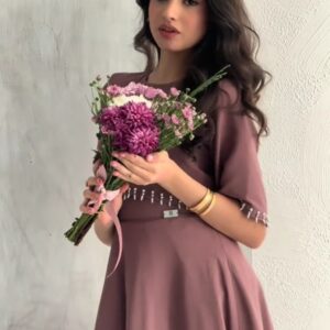 فستان سهرة ناعم