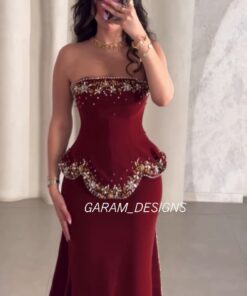 فستان سهرة طويل