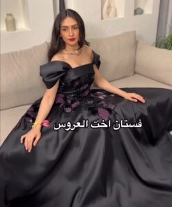 فستان سهرة منفوش
