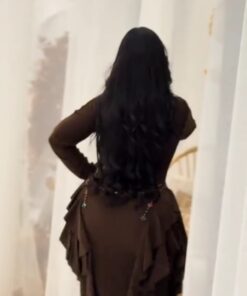 Alternative view of فستان سهرة لون بني