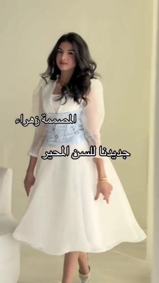 ⁦فستان سهرة سن محير⁩ - الصورة ⁦3⁩